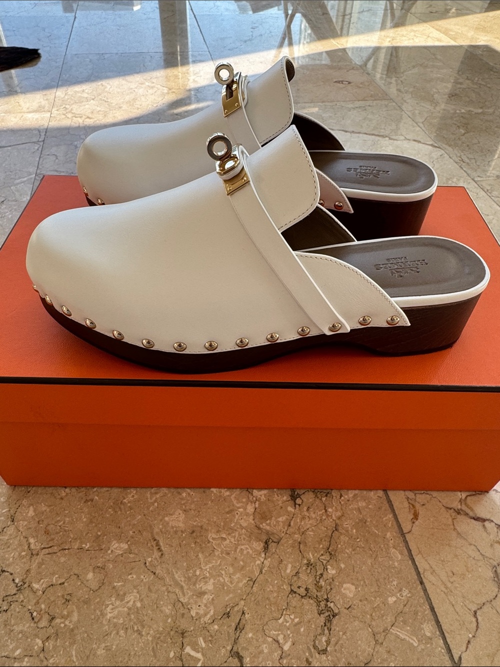 HERMES clogs - Picture 4 of 14
